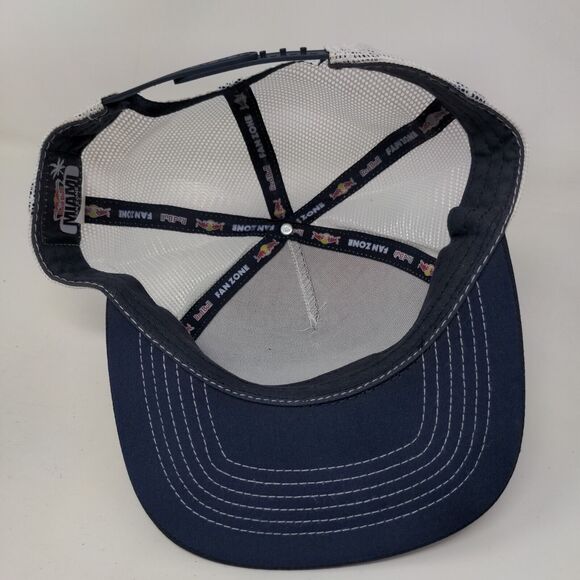 Red Bull Miami Fan Zone Snapback Mesh Back Hat Multicolor Graphic Logo - Picture 7 of 8